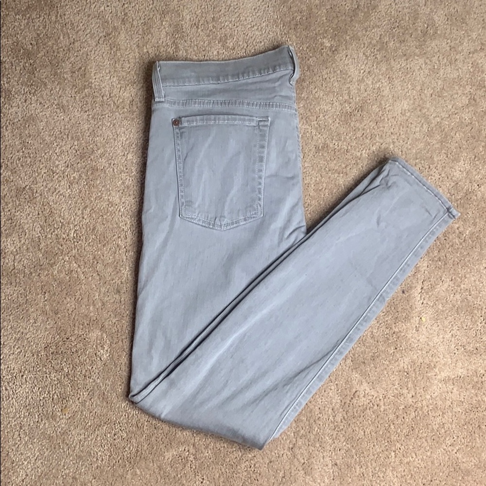 7 for all mankind Gray skinny Jeans